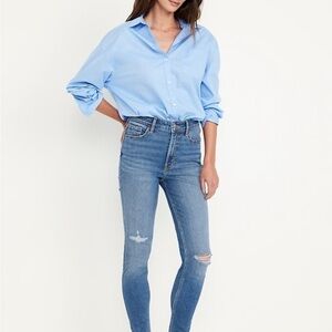Old Navy rockstar 360 stretch extra high waisted skinny jeans